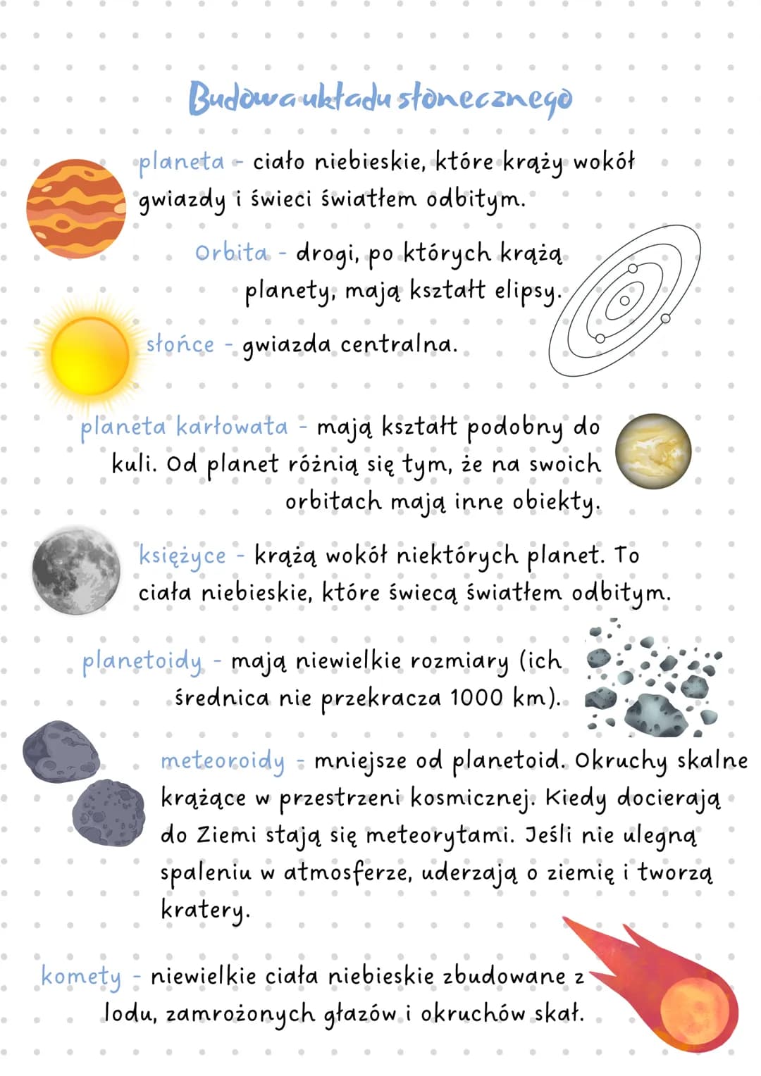 ●
●
●
●
●
●
●
●
●
→ ciemna energia -
rozpycha
wszechświat.
●
●
●
●
●
●
●
ZIEMIA WE WSZECHŚWIECIE
• galaktyka
skupiska gwiazd z
materia
●
●
●
