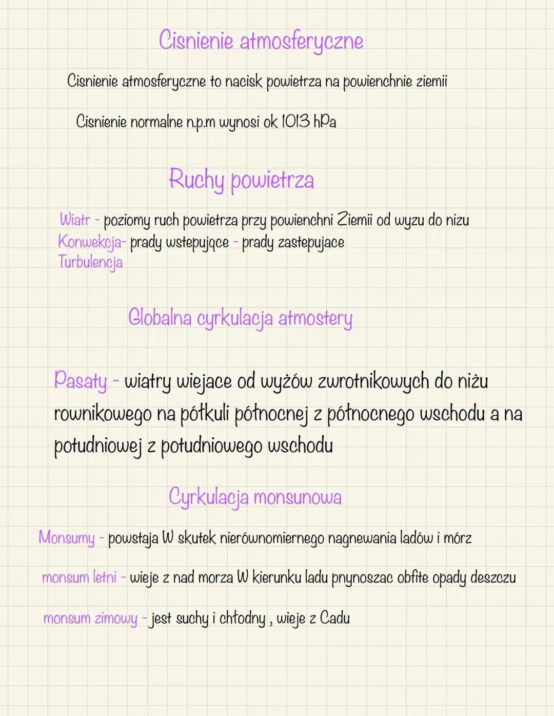 Cisnienie atmosferyczne
Cisnienie atmosferyczne to nacisk powietrza na powienchnie ziemii
Cisnienie normalne n.p.m wynosi ok 1013 hPa
Ruchy 