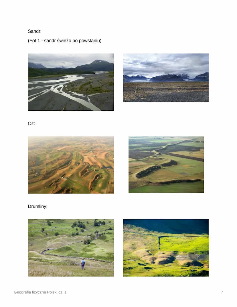 Geografia fizyczna Polski cz. 1
Geologiczne dzieje Polski:
Epoka
PREKAMBR
PALEOZOIK
Geografia fizyczna Polski cz. 1
Okres
Archazoik i
Protez