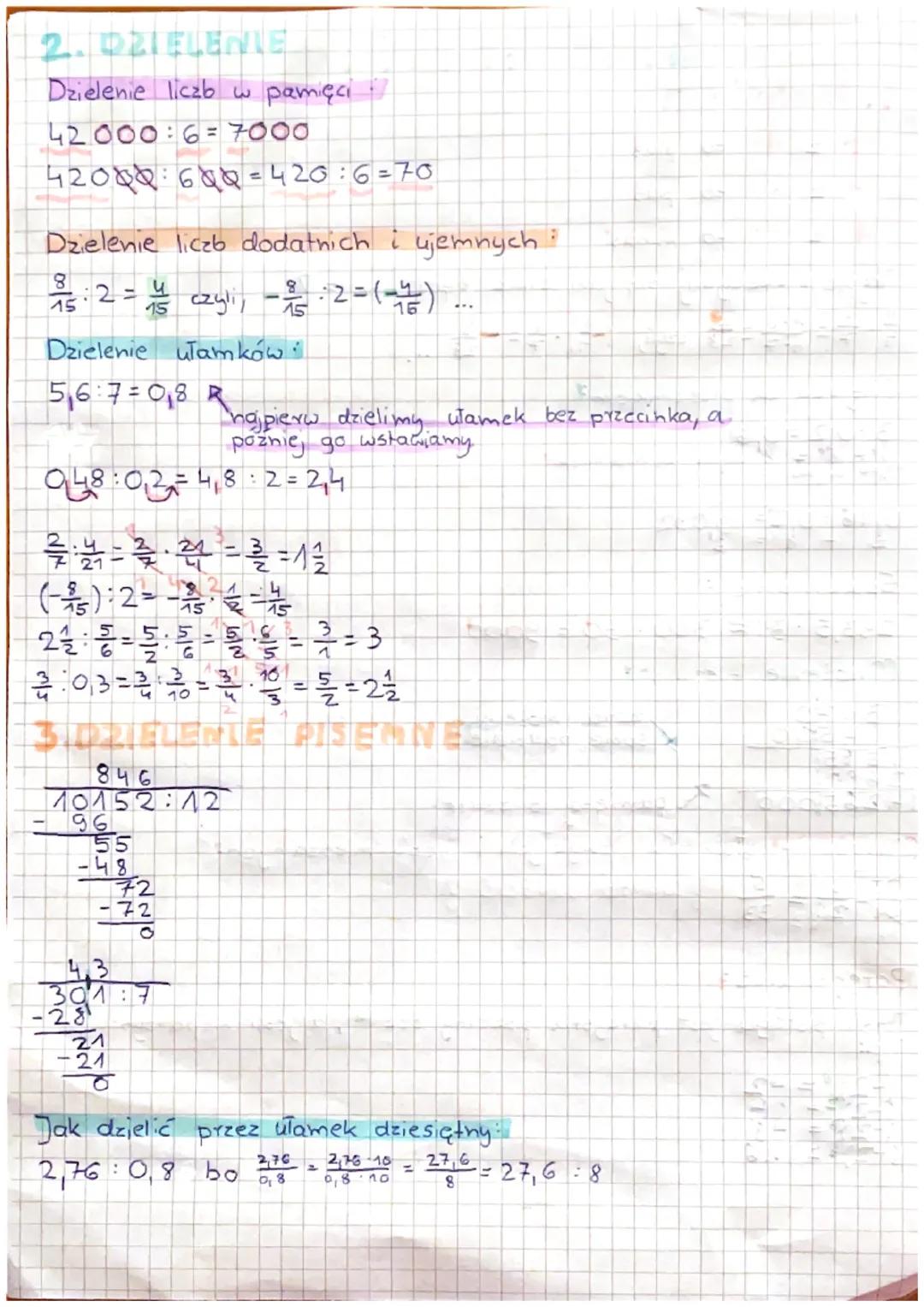 # MATEMATYKA~

4. ΜΠΟΣΕΝΤE

+ z to plus

+ Z to plus

+ z to minus

Najpierw zdecyduj się jaki znak będzie po = ! -

$\frac{1}{4} \cdot \fra