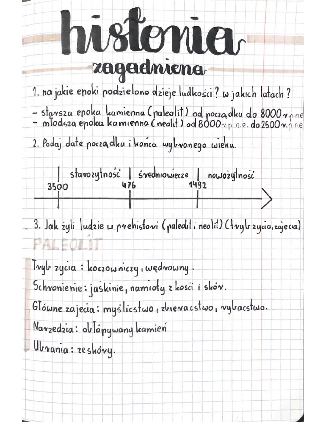 Historia dział 1