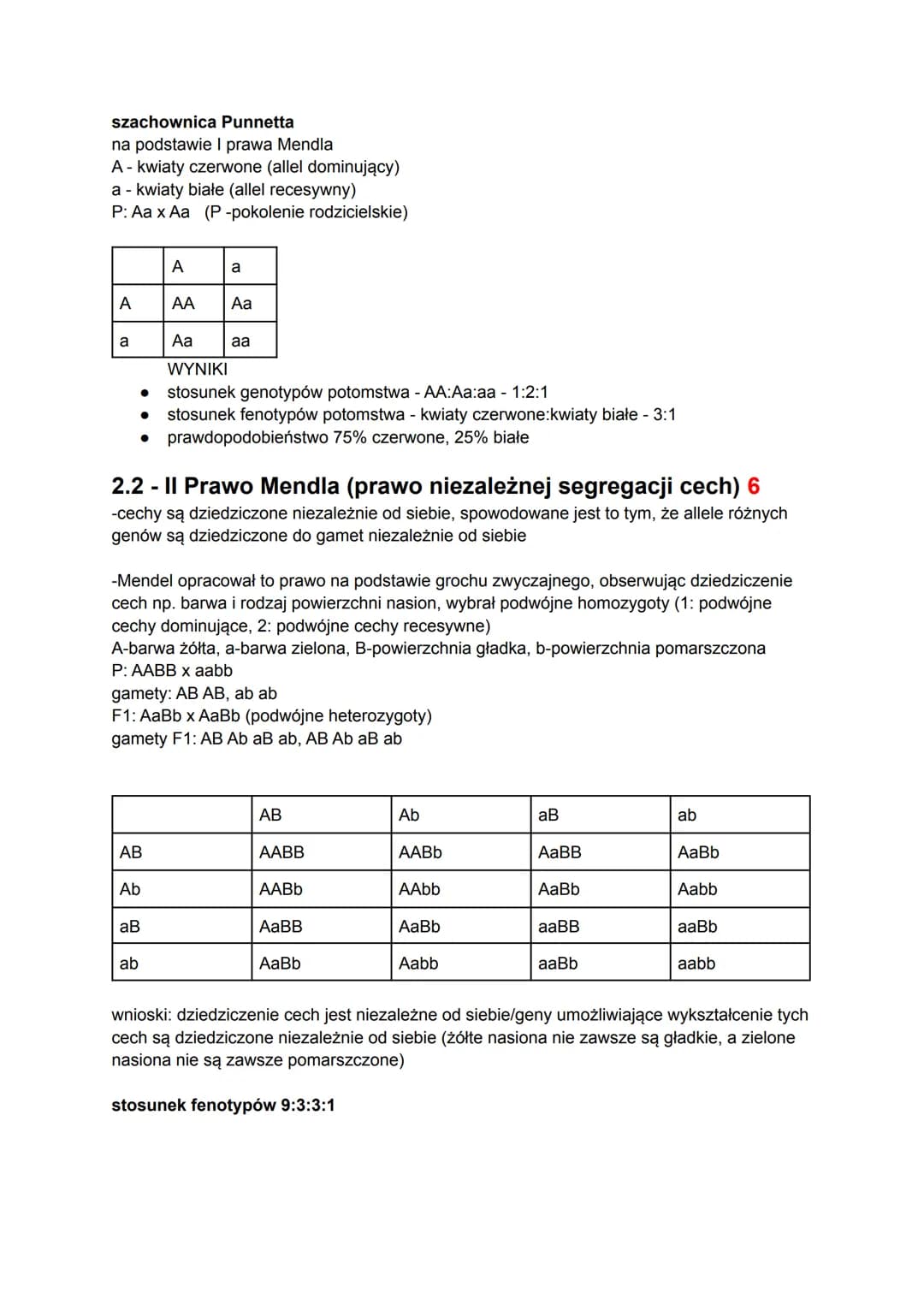 1.1 - Gen a genom. Budowa i rola kwasów nukleinowych
gen to fragment DNA, który zawiera podstawowe informacje dotyczące budowy białka lub
cz