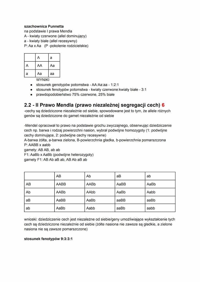 1.1 - Gen a genom. Budowa i rola kwasów nukleinowych
gen to fragment DNA, który zawiera podstawowe informacje dotyczące budowy białka lub
cz
