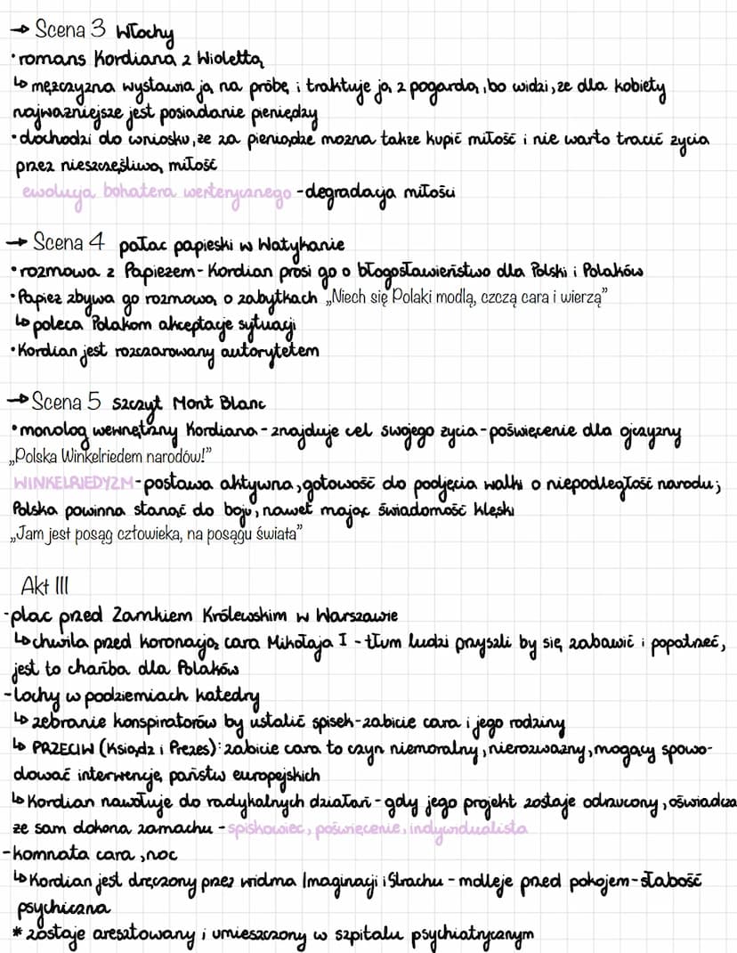 Kordian Juliusz Słowacki
GATUNEK dramat romantyczny
CZAS I MIEJSCE AKCJI: Karpaty 31 gnidnia - 1 stycznia 1800r./1825-1829
Akt I-Londyn, Wło