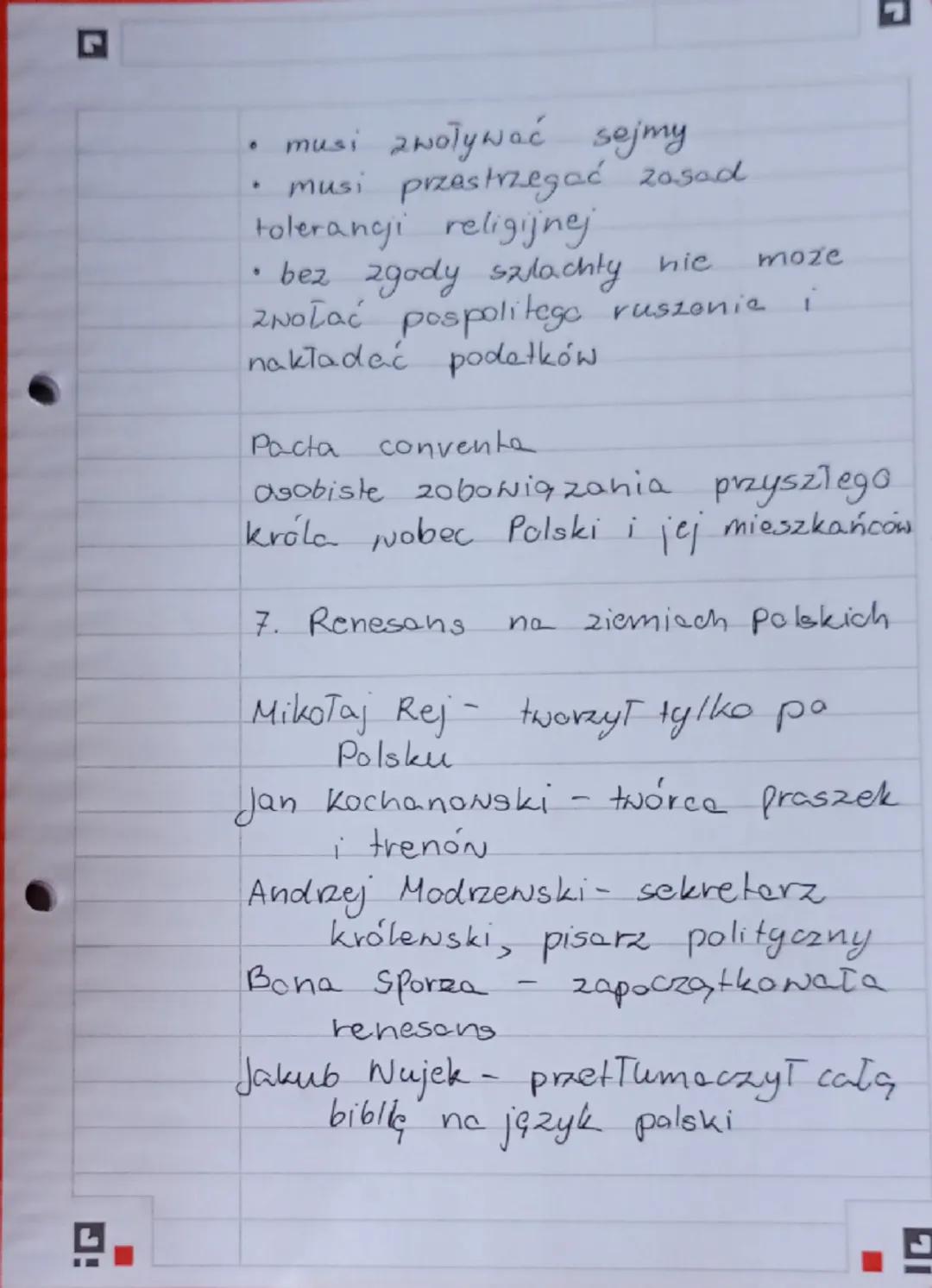 # Historic dział 11

1. Demokracja szlachecka

Szlachta - potomkowie rycerstwa, byli
zwolnieni z podatków, musieli
zaakceptować lub nie) każ