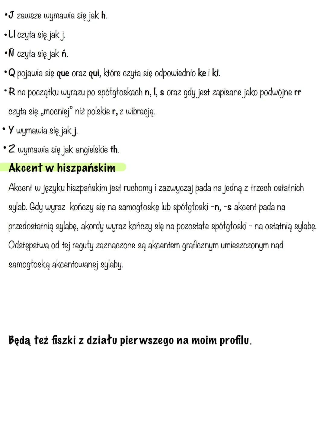 Hiszpański nie gryzie (nowa edycja) rozdział 1.
Alfabet
●
A (a)
B (be)
C (ce)
D (de)
E (e)
F lefel
G (ge)
H (hache)
| (i)
J (jota)
K (ka)
L 