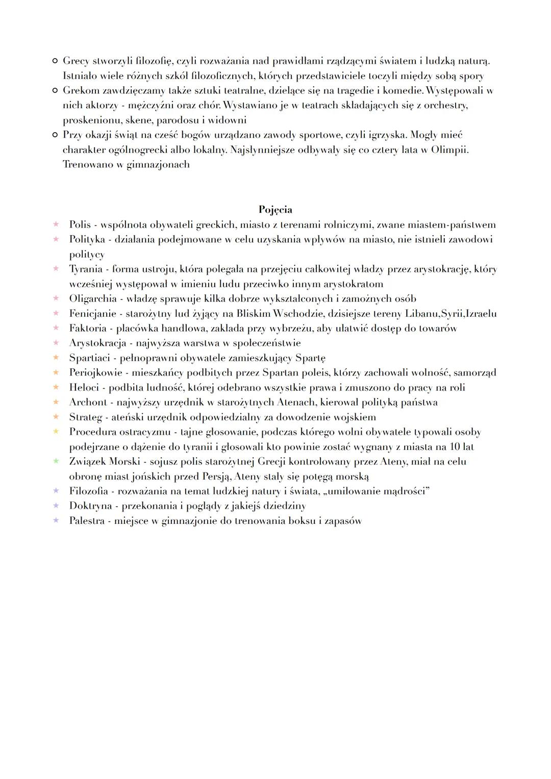 TEMAT 1
1. Jaki wplyw na rozwój cywilizacji greckiej mialy warunki naturalne - nie było dużych rzek, tren
2.
był górzysty, uprawiano winną l