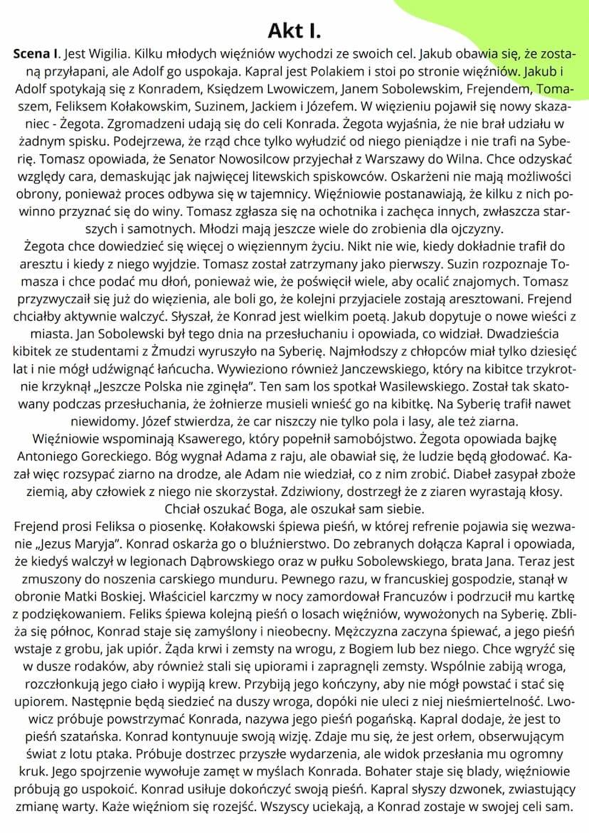 ,,Dziady" cz. III
Geneza
Trzecia część ,,Dziadów" nazywana jest także ,,Dziadami drezdeńskimi" ze względu na
fakt, iż powstała właśnie w sto