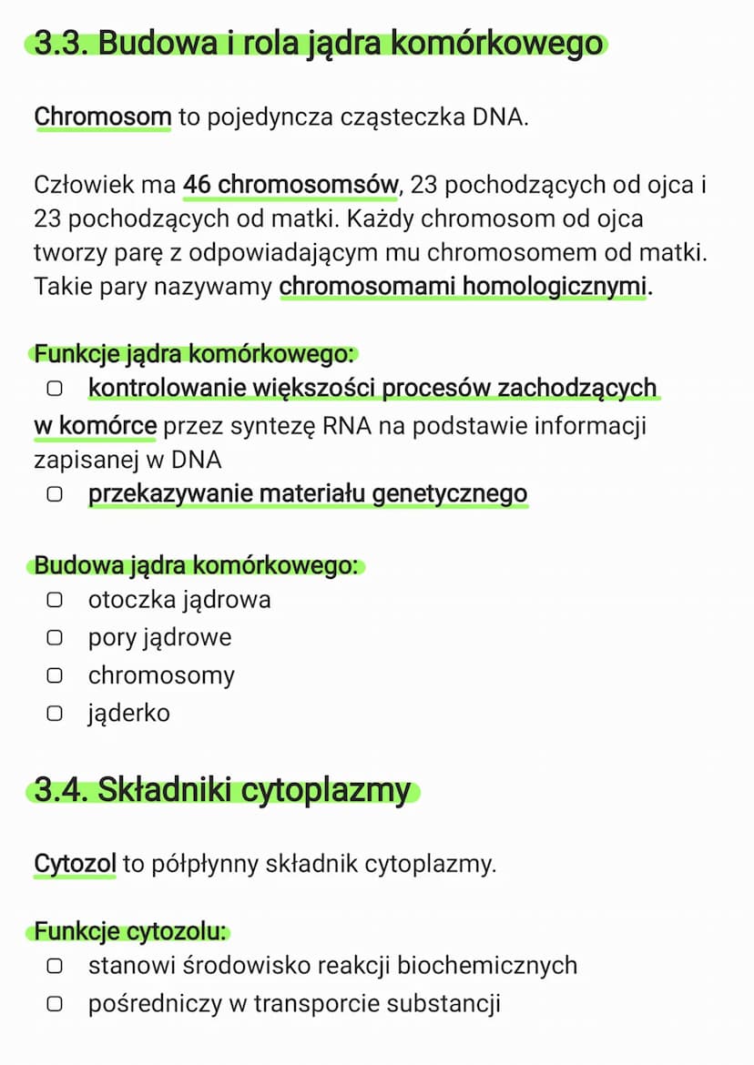 3. Komórka
3.1. Budowa komórki eukariotycznej
Komórka to podstawowa jednostka strukturalna wszystkich
organizmów, zdolna do wykonywania czyn
