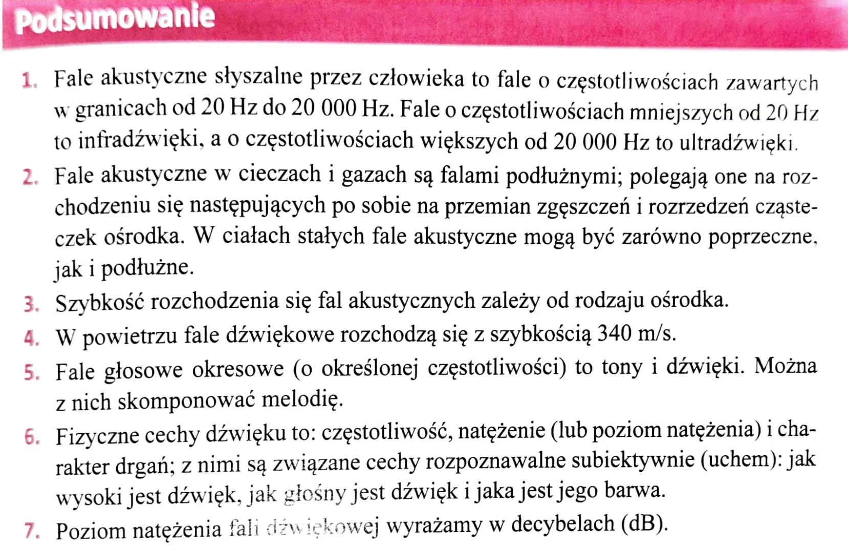 Lekija
Temat: Ponturene
Amplituda: Najinększe wychylenie
ciała z położenia równowage (A)
Wychylenie liata & położenia
roundhiagi (x)
Okres d