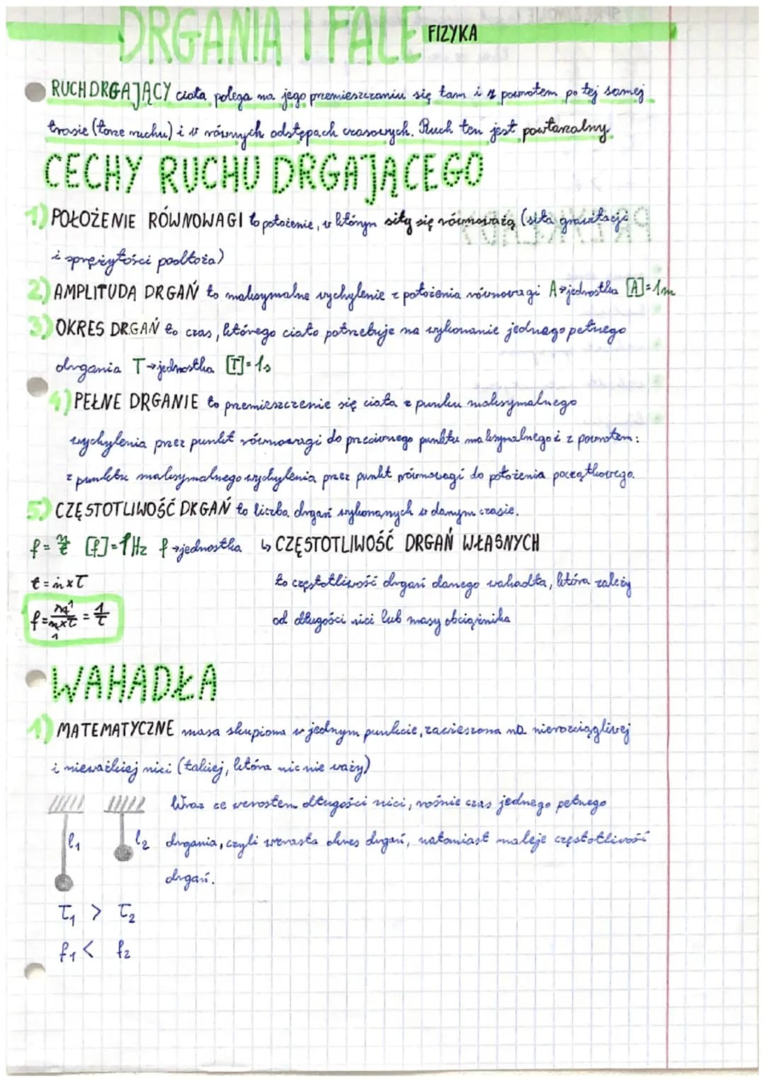 Ruch drgający 