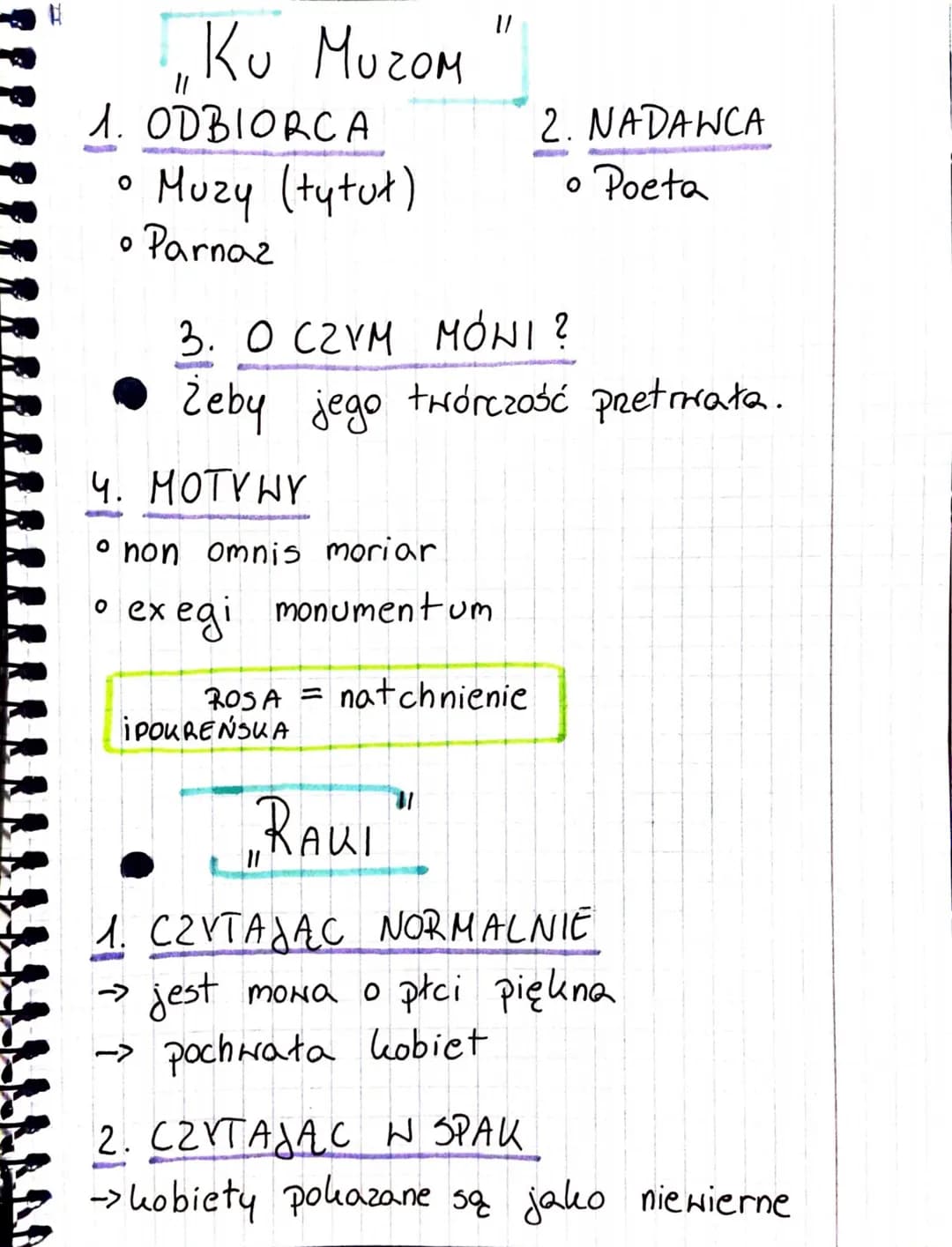PIESN XX
1. CHARAKTER
o biesiadna - bawi się, pije, żartuje
filozoficzna - daje rady jak żyć,
JSM 3G
t.co cenić
O
2. TEMAT/PODMIOT LIRYCZNY
