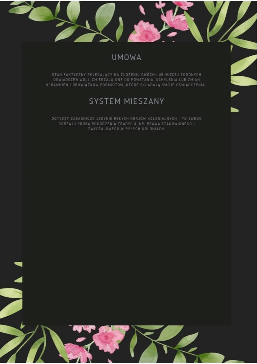 RODZAJE
PRAWA
PRAWO STANOWIONE
AKTY PRAWNE WYDANE PRZEZ PAŃSTWOWE ORGANY USTAWODAWCZE, PODSTAWĄ
WYDANIA ORZECZEŃ PRZEZ SĄD SĄ PRZEPISY PRAWA