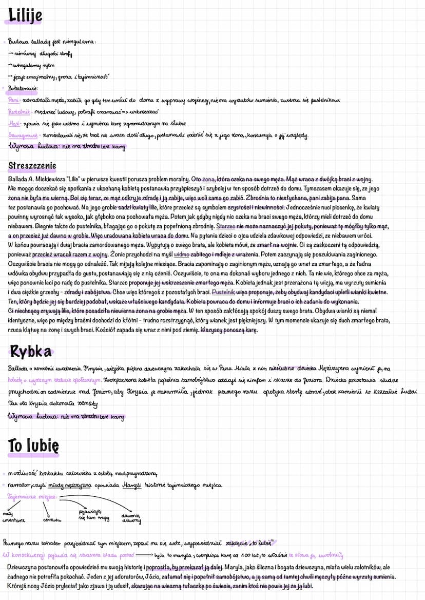 Adam Mickiewicz
Czas i miejsce powstania
→ 1822 (wydane)
→Wilno (miejsce wydania).
Manifest ideowy:
Ballady i romanse so, uwartane za manife