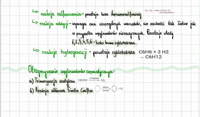 Weglaundry anomaliyane
Węglowodany
1) Benzen- jest to
matyczny, złożony
związek z arenow. Benzen to najproostszy węglowodor
organiczny
grupy