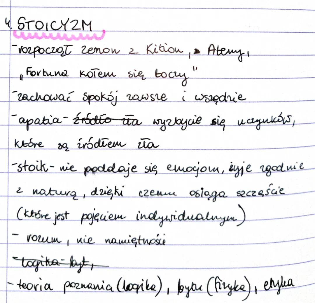 Cechy filozofii greckiej: Stoicyzm i Epikureizm - czym jest filozofia starożytna?