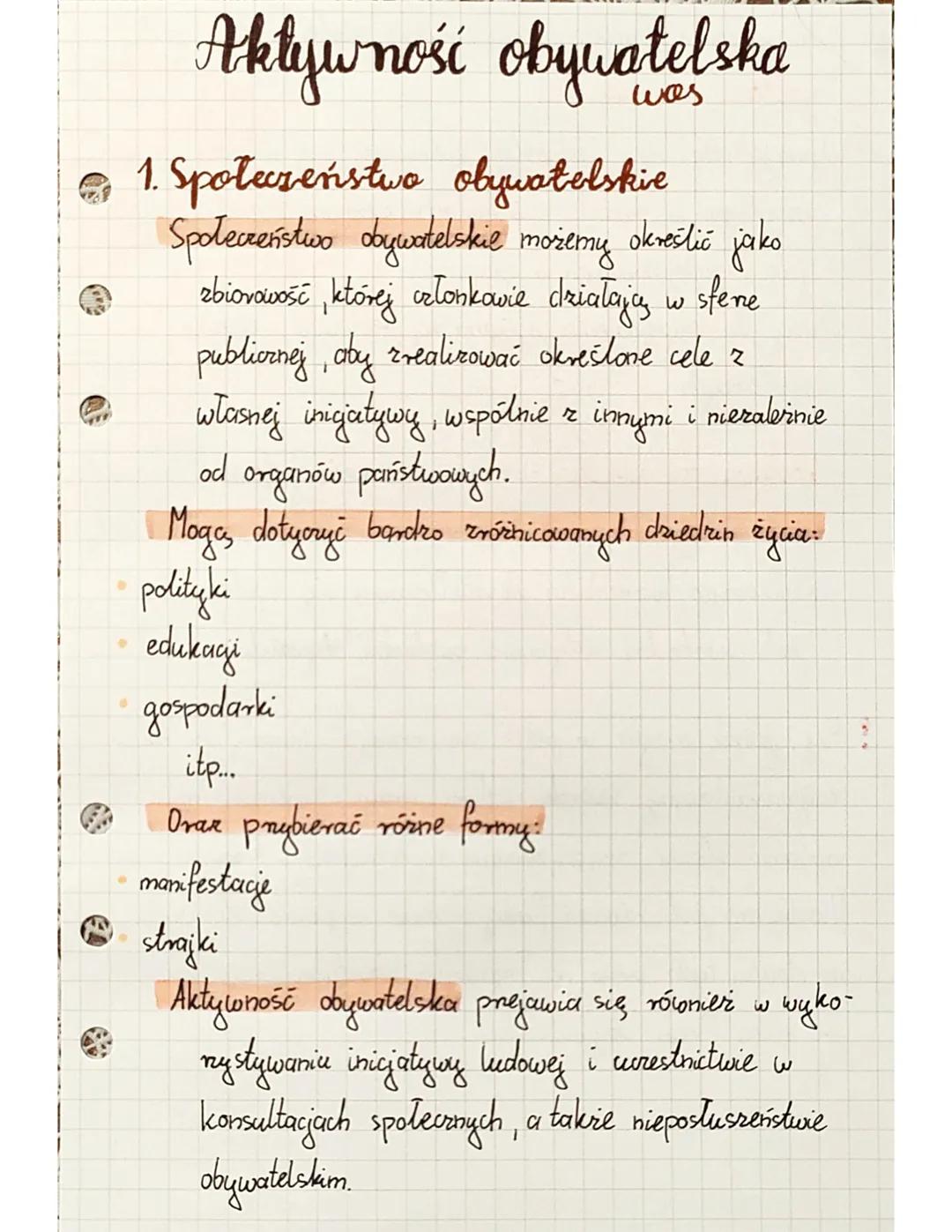 Aktywność obywatelska 