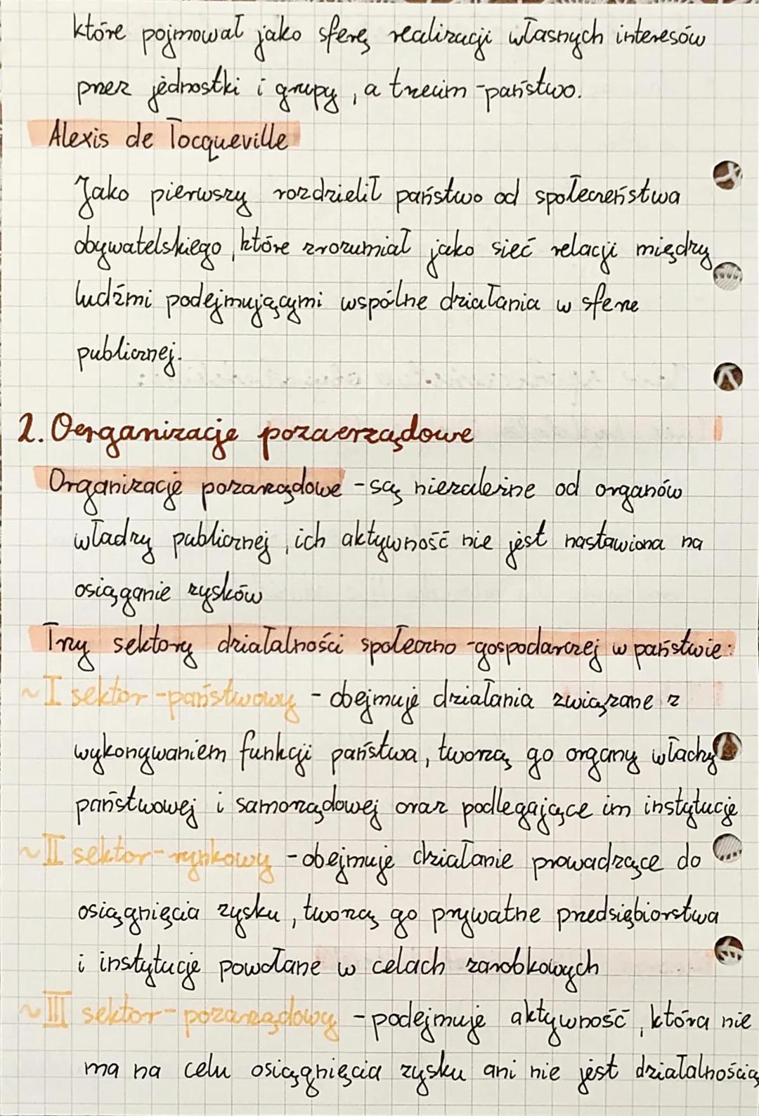 Aktywność obywatelska
1. Społeczeństwo obywatelskie
Społeczeństwo obywatelskie możemy określić jako
zbiovavość, której członkowie działają w