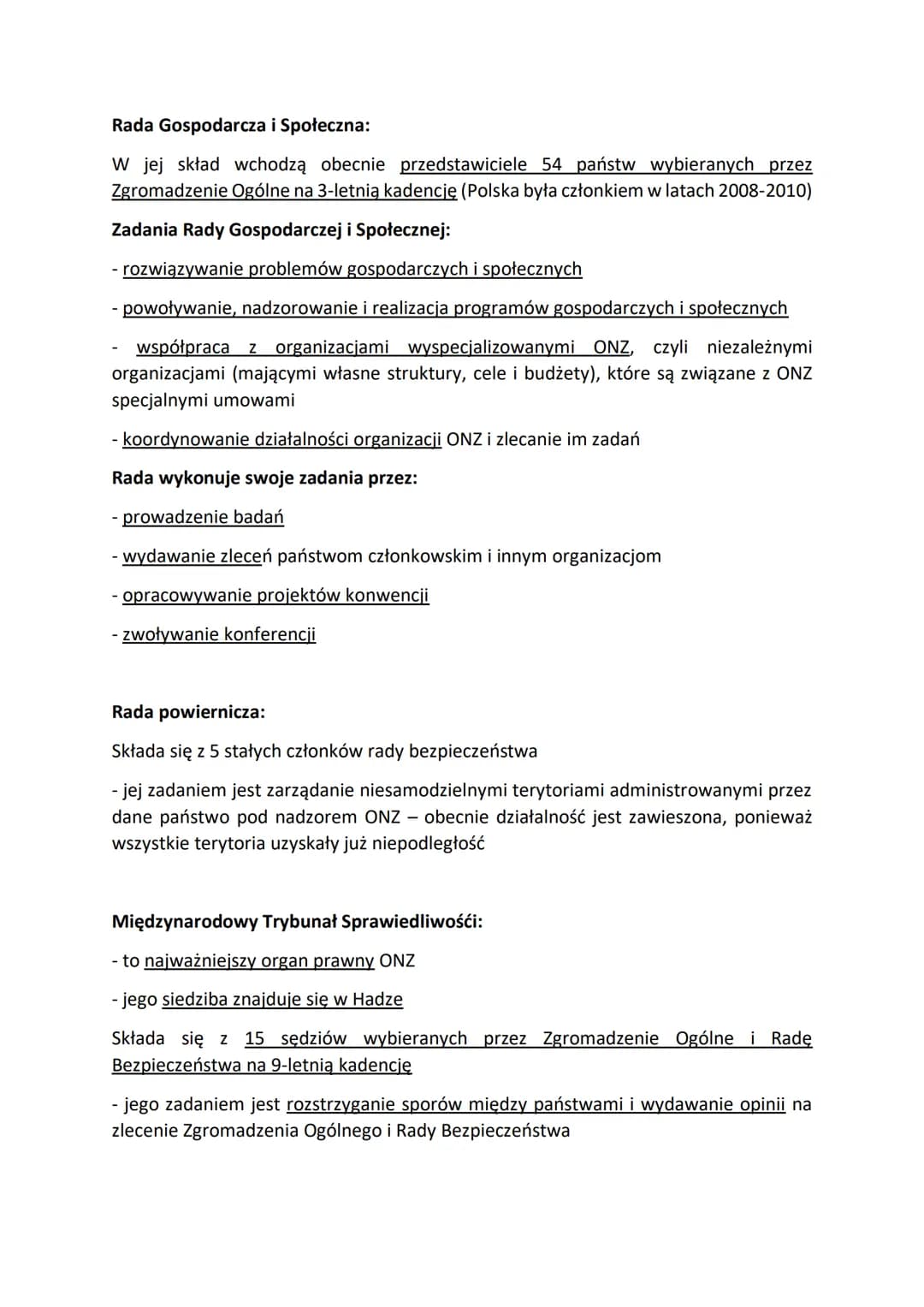 Organizacja Narodów Zjednoczonych (ONZ)
United Nations (UN)
- największa i jedna z najważniejszych organizacji międzynarodowych na świecie
-