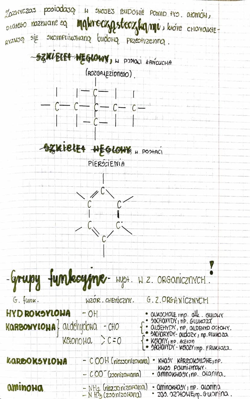 Categ
związki organiczne- związki węgła
IV wartościowe i
●
Homy węgla
W związkach są
zawsze
mogą się ze sobą bezpośrednio ŁĄCZYC.
●
y
●
• am