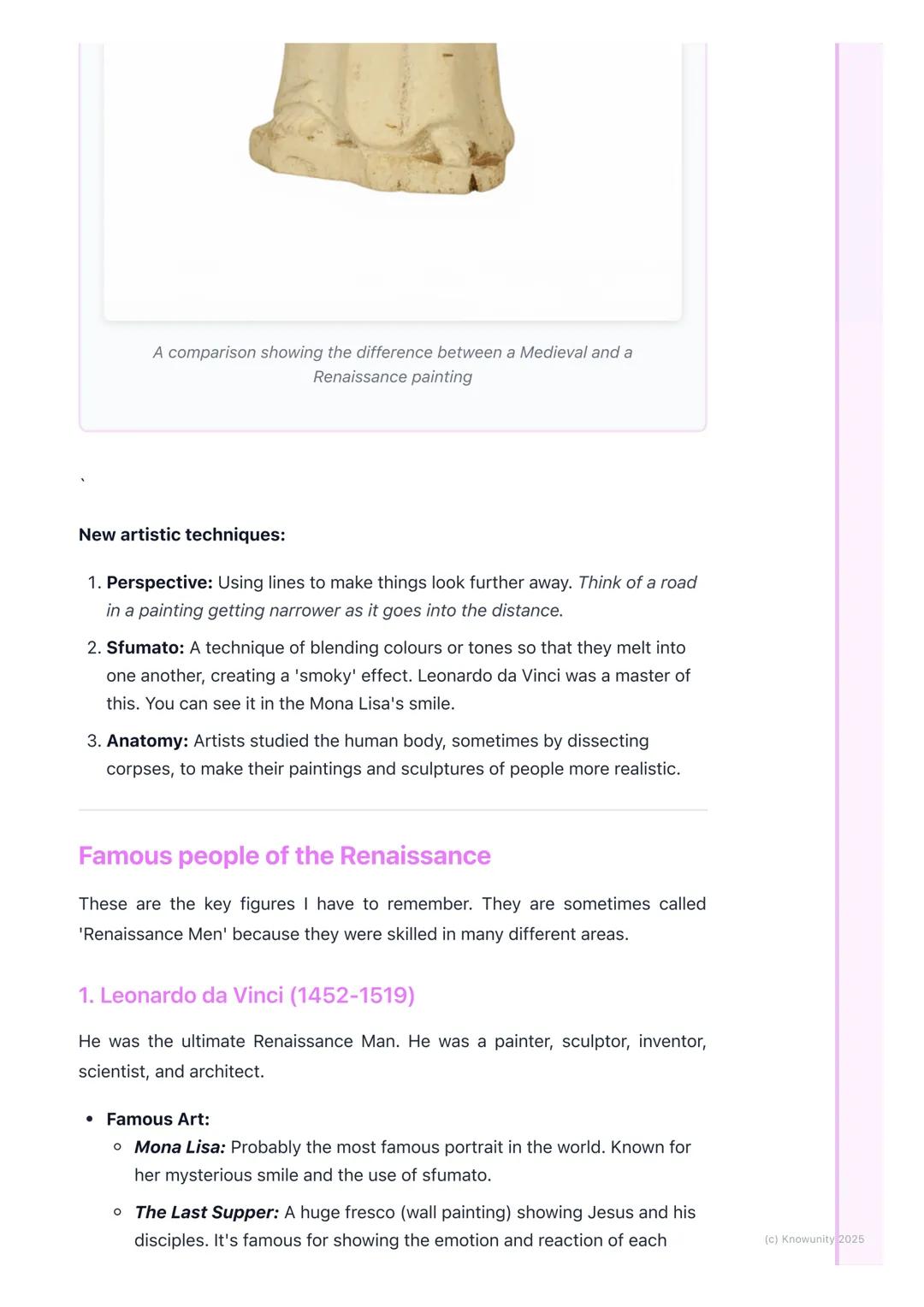 # The Renaissance: A New Age
of Art and Ideas

What was the Renaissance?

The Renaissance was a period in European history, from about the 1