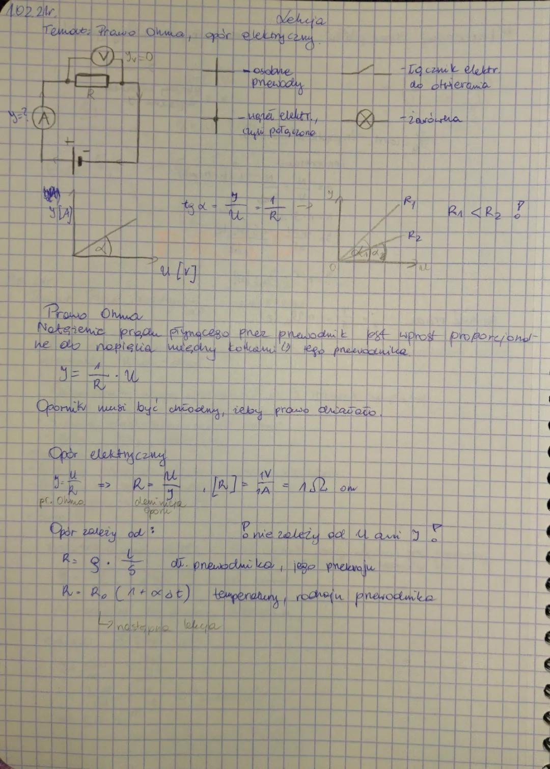 Opór Elektryczny i Prawo Ohma: Wzory i Zasady Prosto Dla Ciebie!