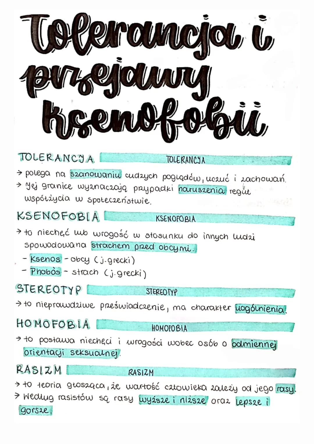 Czym jest tolerancja WOS? Na czym polega ksenofobia? Przykłady i rodzaje ksenofobii
