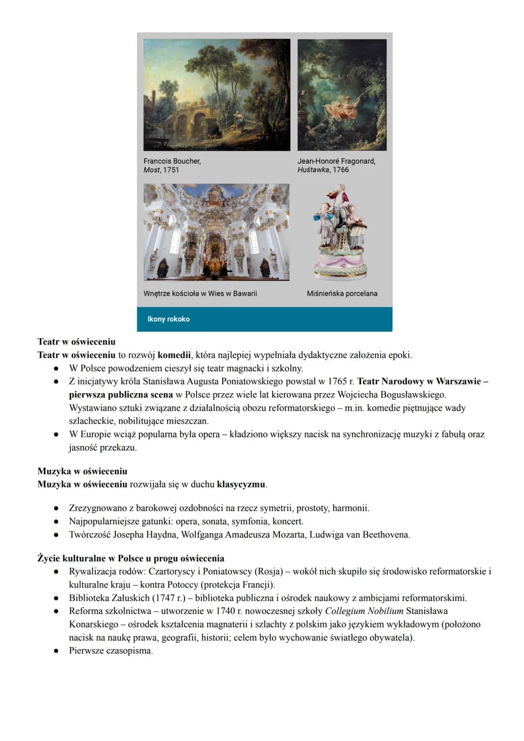 Oświecenie w Polsce – Główne idee, twórcy i ramy czasowe