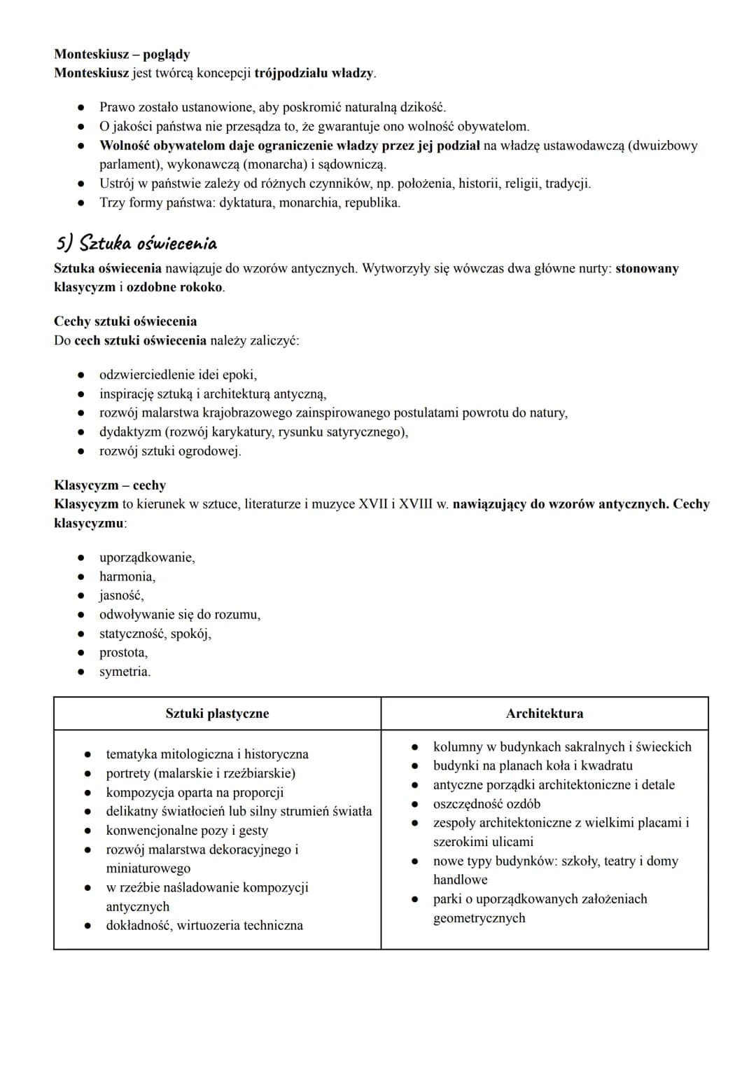 Oświecenie w Polsce – Główne idee, twórcy i ramy czasowe