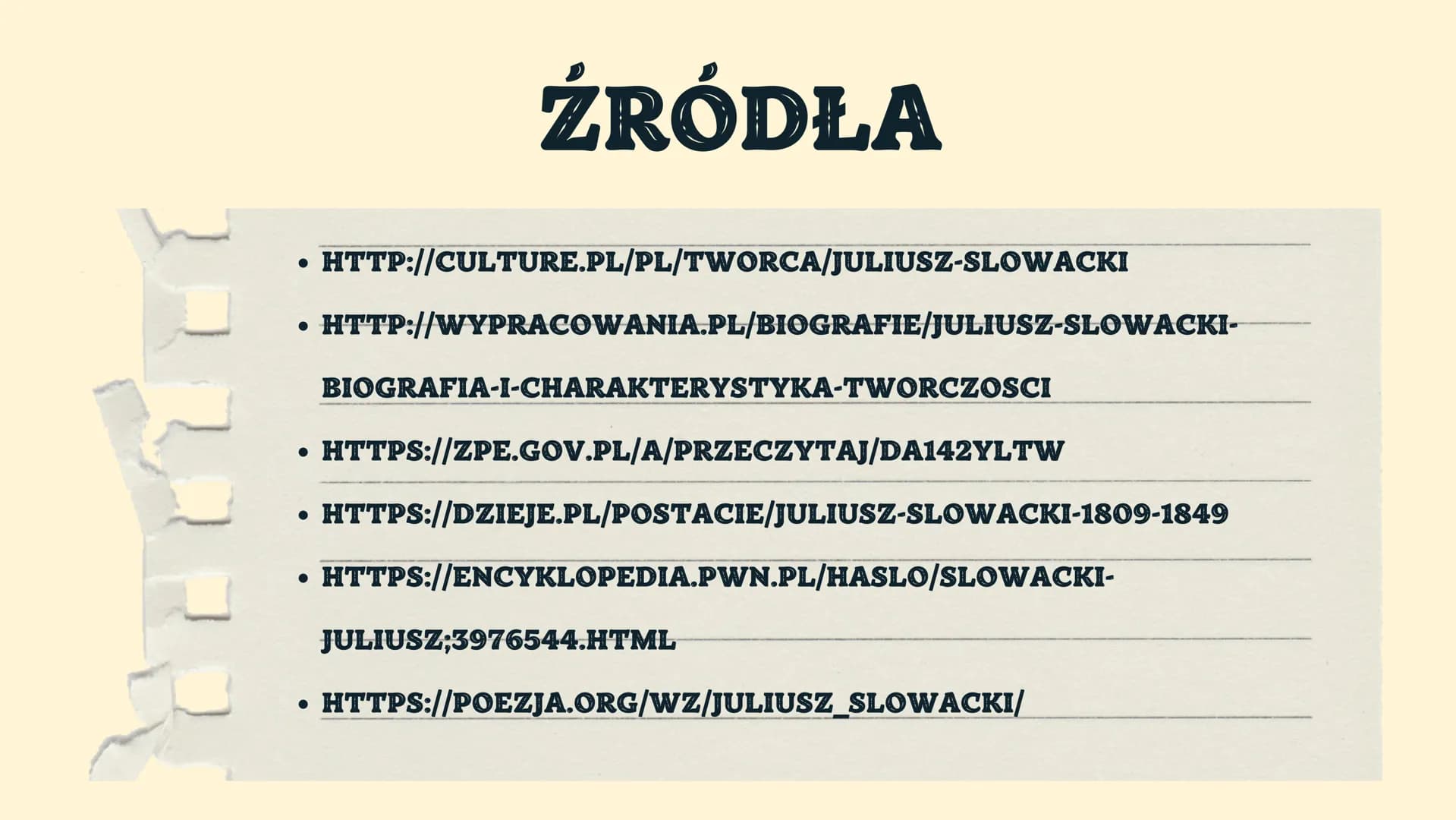 www.b
JULIUSZ
SŁOWACKI KIM BYŁ
JULIUSZ?
Juliusz Słowacki jest tradycyjnie zaliczany do
Trzech Wieszczów. Jest znany przede wszystkim
jako po
