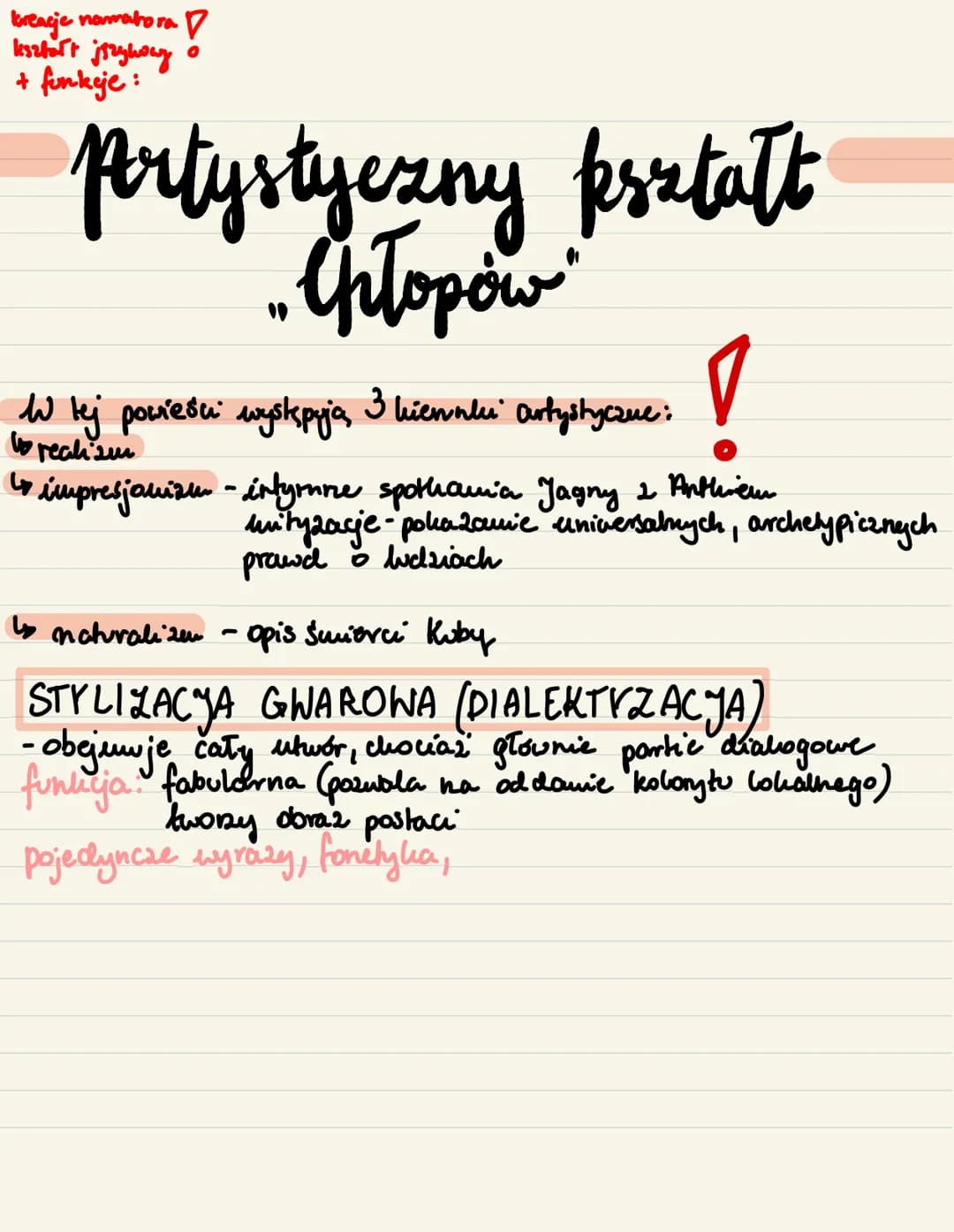 1. Chłopi" oprócz walorów egzystencjalnych
elementy etnograficzne.
gatunek: POWIEŚĆ MODERNISTYCZNA
EPOPEYA CHŁOPSKA to nie gatunek, lecz okr