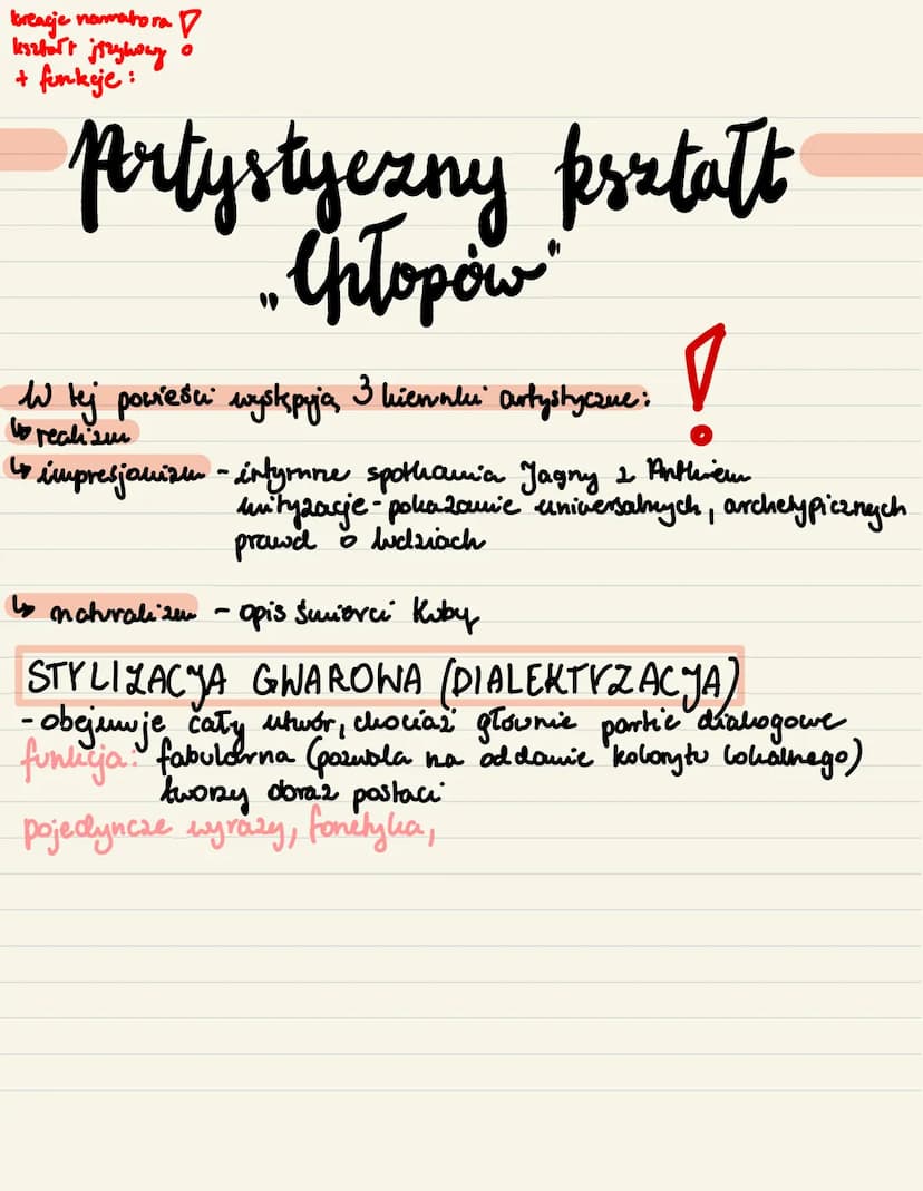 1. Chłopi" oprócz walorów egzystencjalnych
elementy etnograficzne.
gatunek: POWIEŚĆ MODERNISTYCZNA
EPOPEYA CHŁOPSKA to nie gatunek, lecz okr