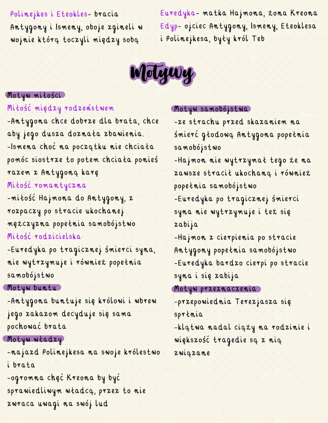 Antygona
Sofokles
O co chodzi? (krótkie streszczenie).
Jest sobie król Edyp który przez przypadek bierze ślub z własną matką.
Rodzi im się c