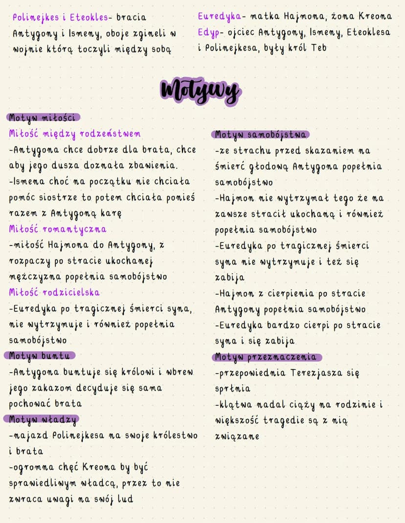 Antygona
Sofokles
O co chodzi? (krótkie streszczenie).
Jest sobie król Edyp który przez przypadek bierze ślub z własną matką.
Rodzi im się c