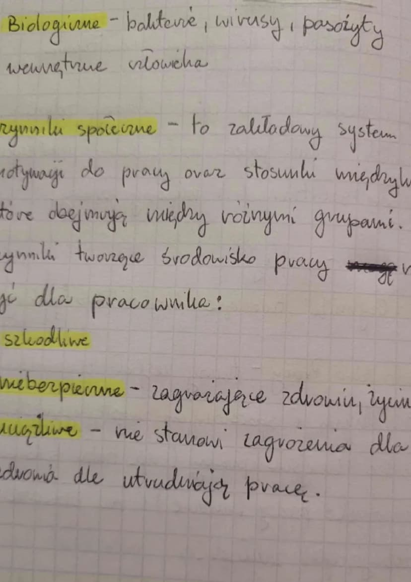 9
Lelya
Temat: Nadzór nad warunkam
0
pracy
warunkami
Nadzór państwowy:
• Państwowa inspelicja pracy - PIP
• Pavistwowa inspekcja senitarna- 