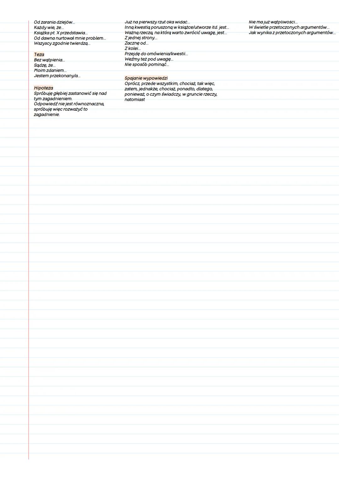 # Rozprawka

Rozprawka - forma pisemnej wypowiedzi, w której rozważa się problem lub wyraża się swoje stanowisko
wobec problemu sformułowane