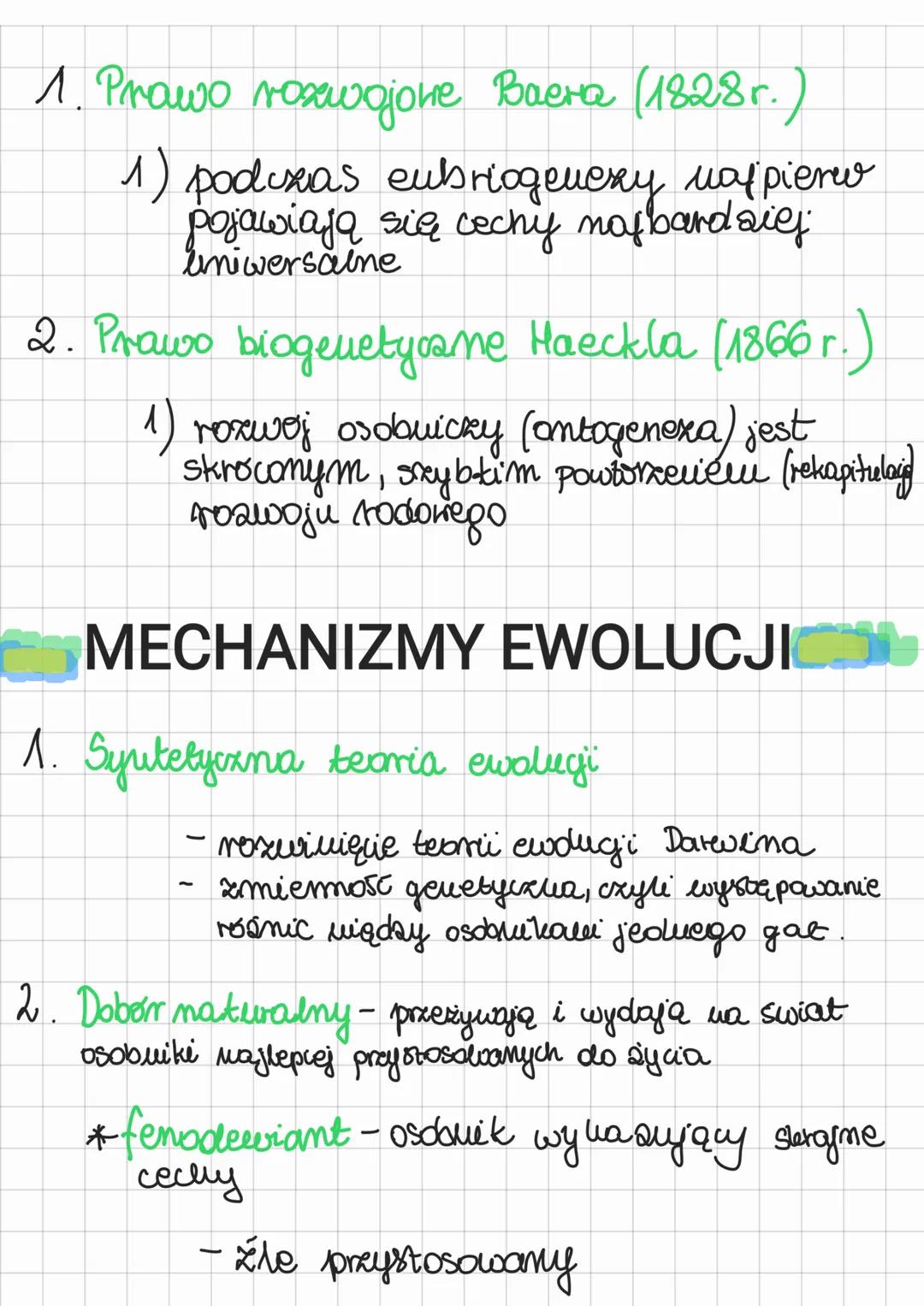 # EWOLUCJONIZM

1) Keretałtowanie się paglądow na ewolucję

Obres tearri enduji
*   kreagoniam - wszystko stwoRone puer
    Boga
*   samoród