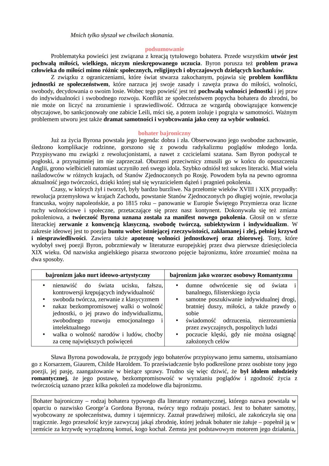 --- OCR Start ---
George Gordon Byron
biografia
Lord George Gordon Noel Byron urodził się 22 stycznia 1788 roku. Jego ojciec, John, był
kapi