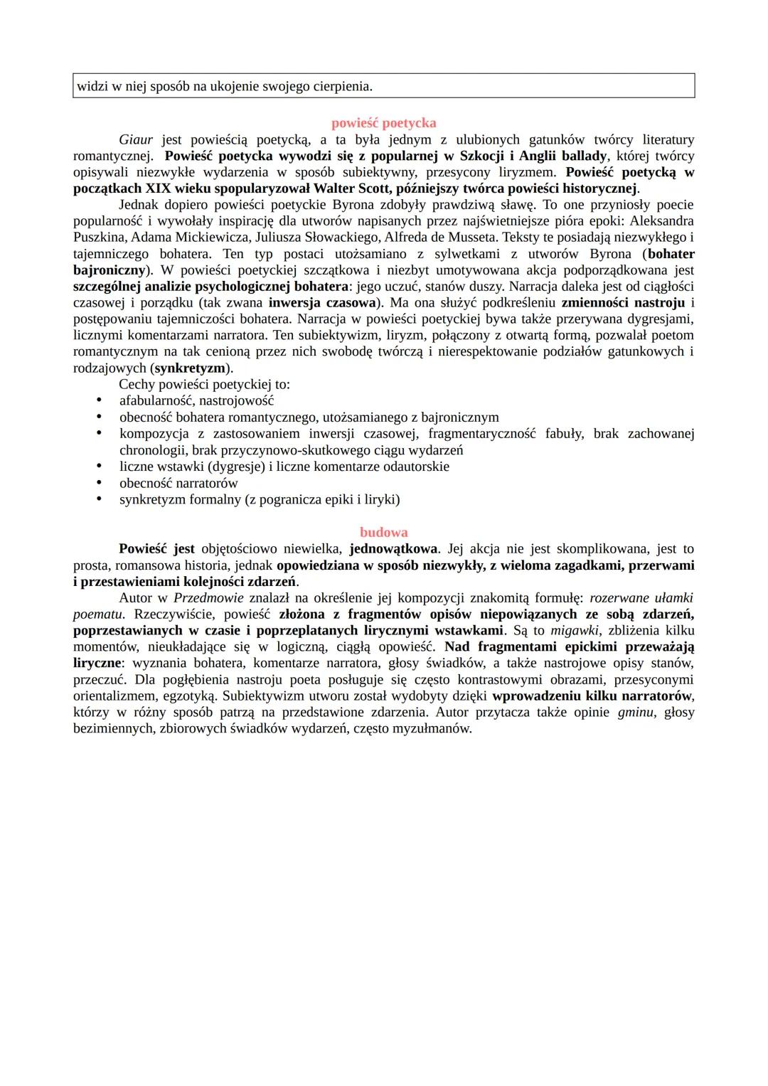 --- OCR Start ---
George Gordon Byron
biografia
Lord George Gordon Noel Byron urodził się 22 stycznia 1788 roku. Jego ojciec, John, był
kapi
