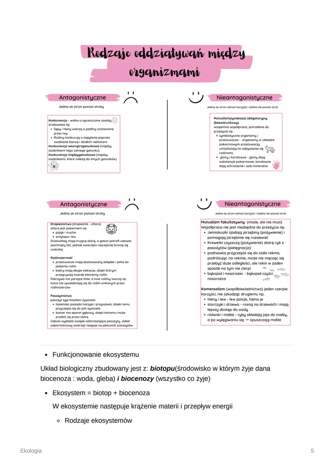 Ekologia
• EKOLOGIA - nauka o strukturze i funkcjonowaniu przyrody. Zajmuje się
zależnościami między organizmem, a człowiekiem.
Ekologia
Czy
