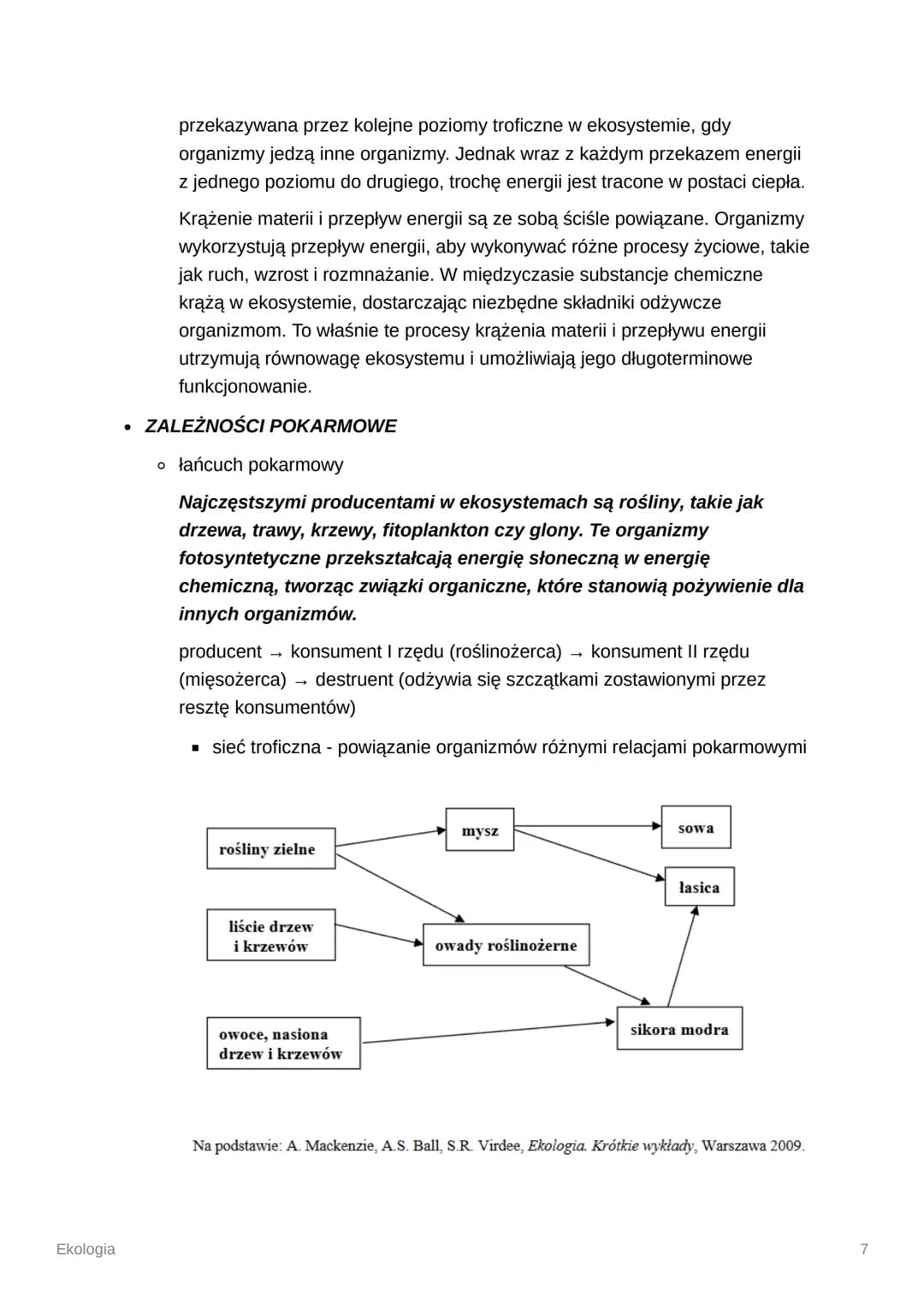 Ekologia
• EKOLOGIA - nauka o strukturze i funkcjonowaniu przyrody. Zajmuje się
zależnościami między organizmem, a człowiekiem.
Ekologia
Czy