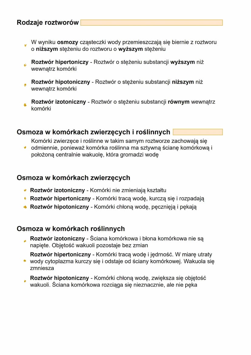 BUDOWA I ZNACZENIE BŁON BIOLOGICZNYCH
Każda komórka ma błonę komórkową, która oddziela ją od środowiska
zewnętrznego
W komórce występują bło