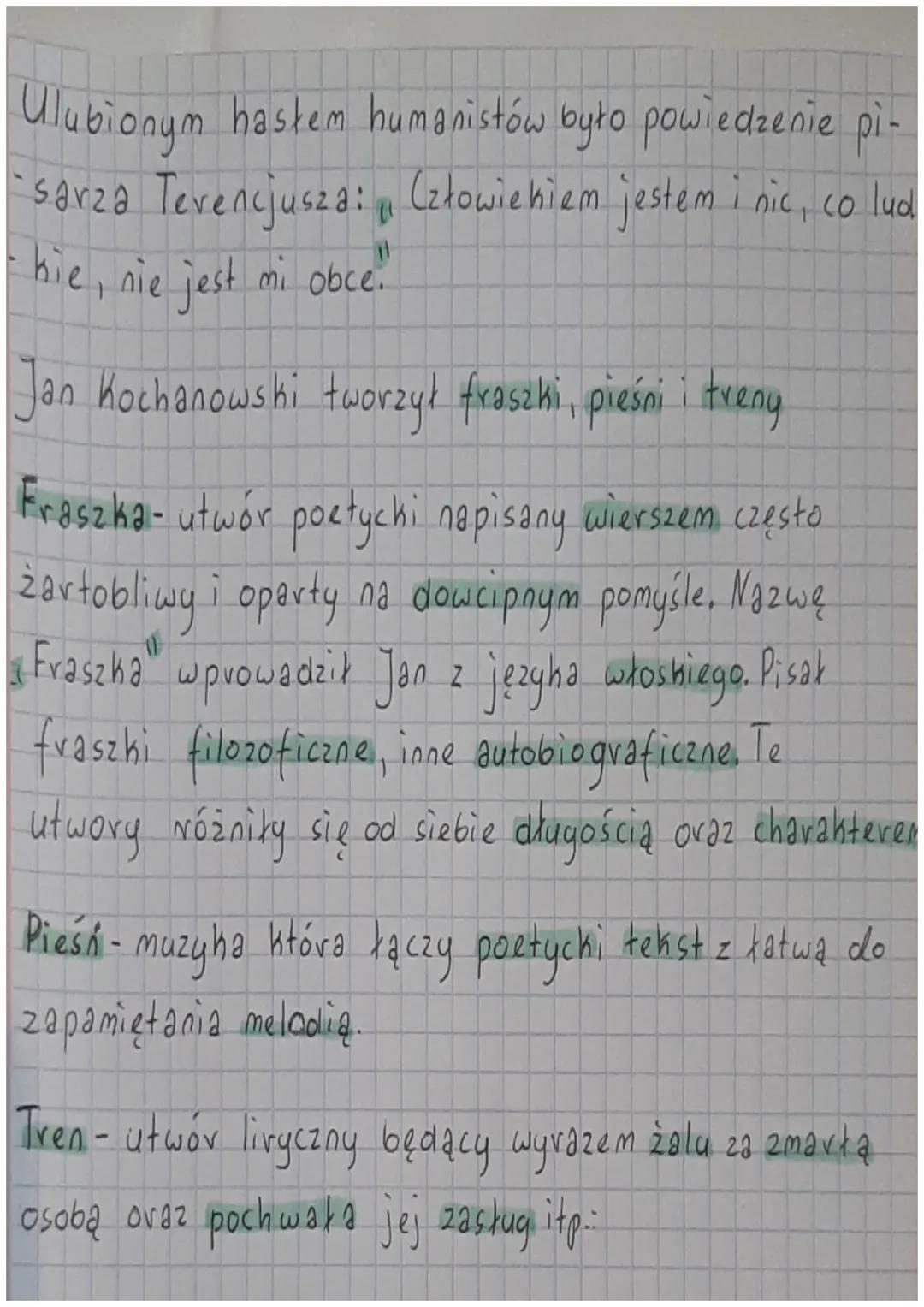 JAN
KOCHANOWSKI
Renesans, życie i twórczość
Jan Kochanowski - polski poeta epoki renesansu. Urodził
się
w 1530 roku w Sycynie, a zmarł w 158