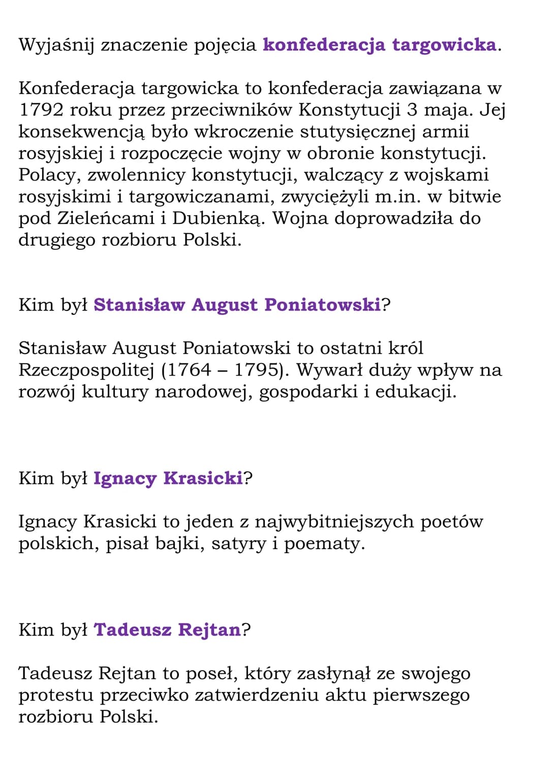 Konstytucja 3 Maja - Najważniejsze Informacje i Ciekawostki