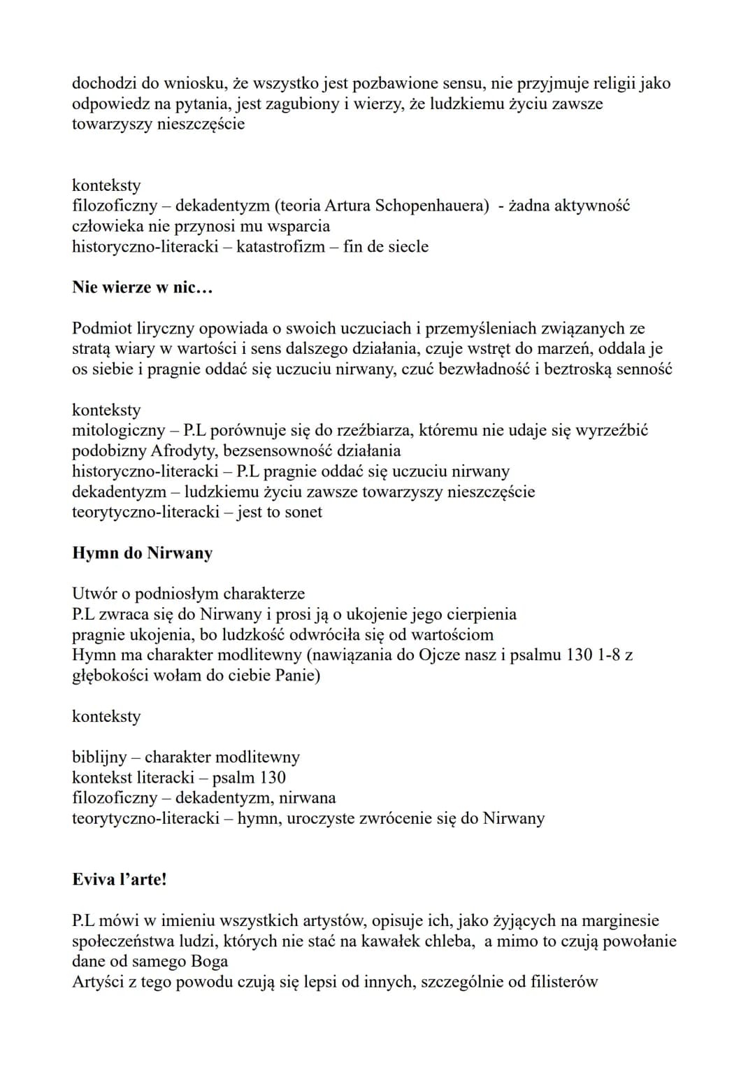 Literatura i kultura XIX/XX wieku
Modernizm
Nazwa
Młoda Polska określenie wprowadzone przez Artura Górskiego (zatytułował tak swój
cykl arty