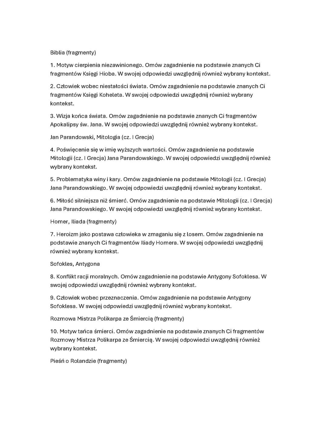 Pytania jawne 2025
