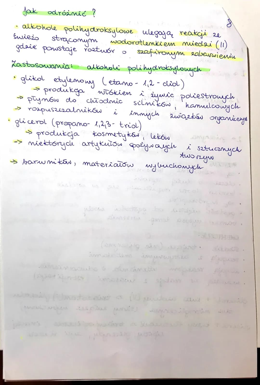 Nazwy i Wzory Alkoholi oraz Aminy - Kulka Chemii dla Klasy 8 i 3