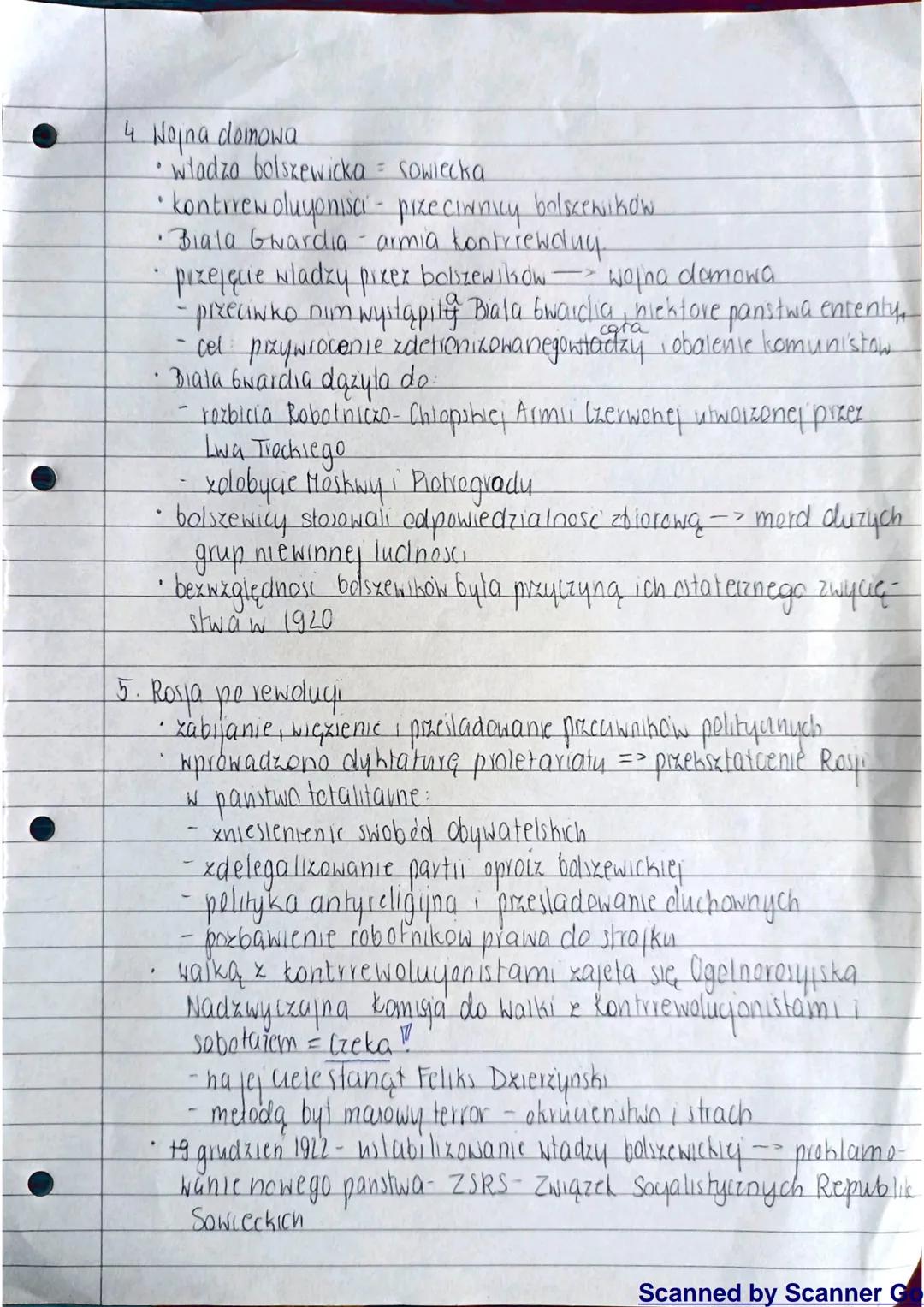Rewolucja W ROSJI
1. Rewoluya lutowa
• porazki Rosji, utrata smierć milionow zotnierzy, utrata najlepie,
rozwiniętych części, hryzys przemys