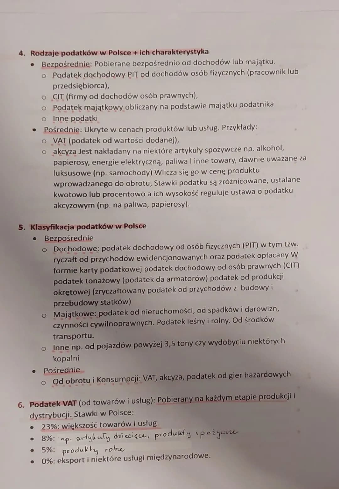 BIZ KARTKÓWKA
Podatki to obowiązkowe bezzwrotne świadczenie pieniężne pobierane przez
państwo lub inne uprawione do tego instytucje publiczn
