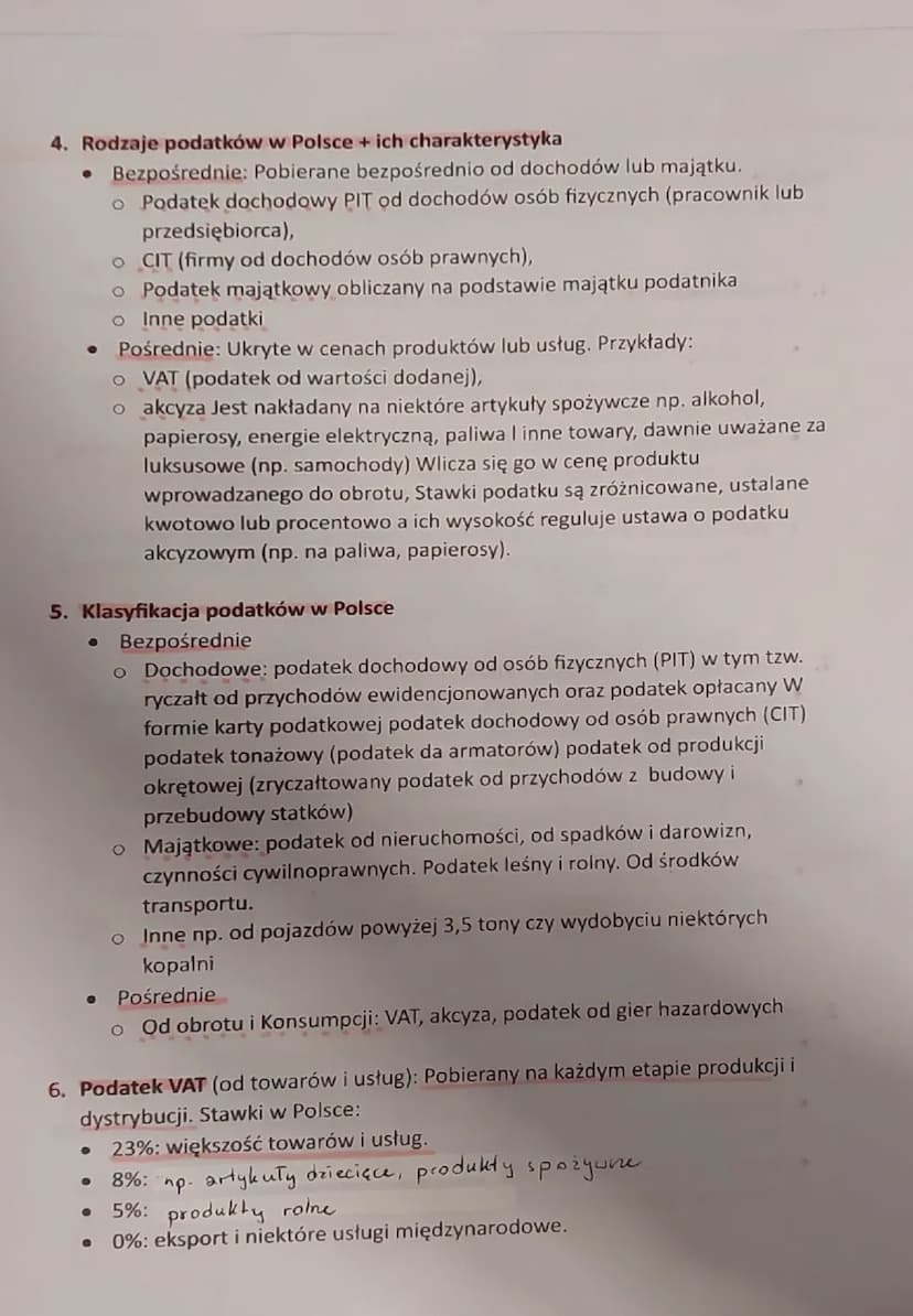 BIZ KARTKÓWKA
Podatki to obowiązkowe bezzwrotne świadczenie pieniężne pobierane przez
państwo lub inne uprawione do tego instytucje publiczn